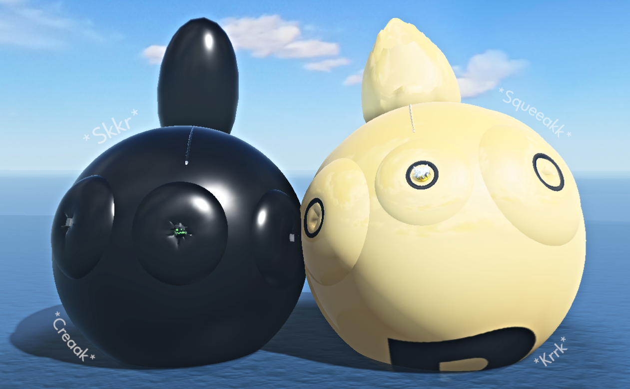 Goober 2 Two goobers floatin' by ZynexProot on DeviantArt