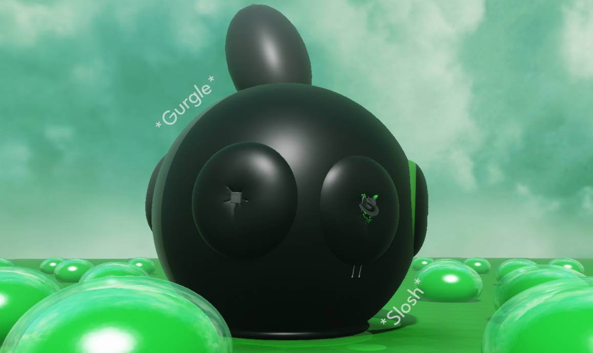 Protogen Inflation Fat A slime-filled protogen by ZynexProot on DeviantArt