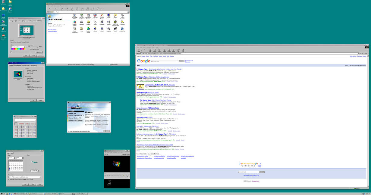 Windows 98 desktop by soniccrash33 on DeviantArt