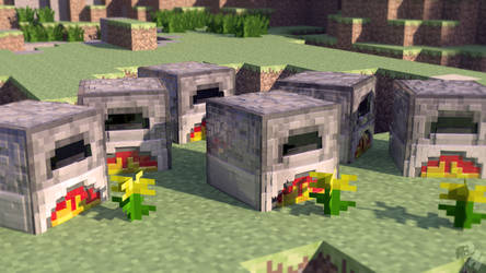 Minecraft Furnace Renders