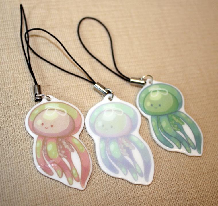 Jellysfish Keychains