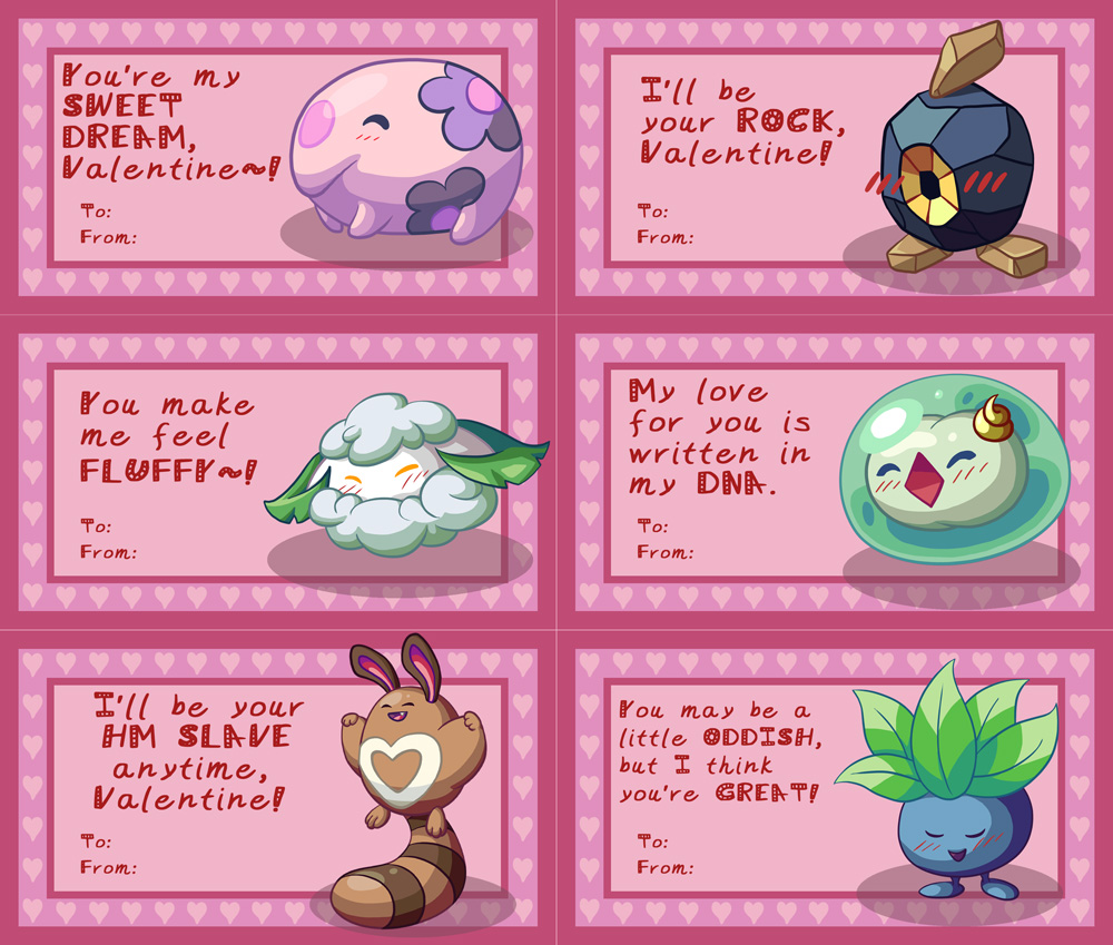 Pokemon Valentines part 2