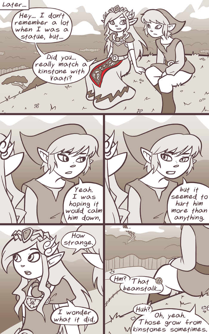 Minish Cap - kinstone comic 10