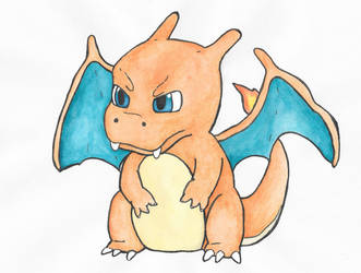 Angry Chibi Charizard