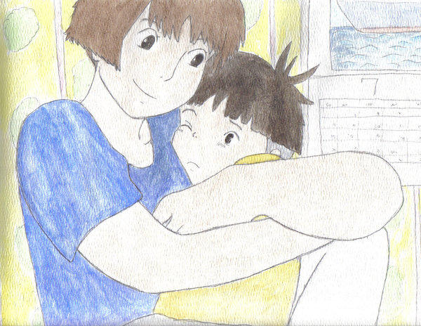 Lisa and Sosuke by Gake-no-ue-no-Ponyo on DeviantArt