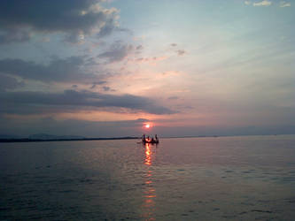 lombok sunset