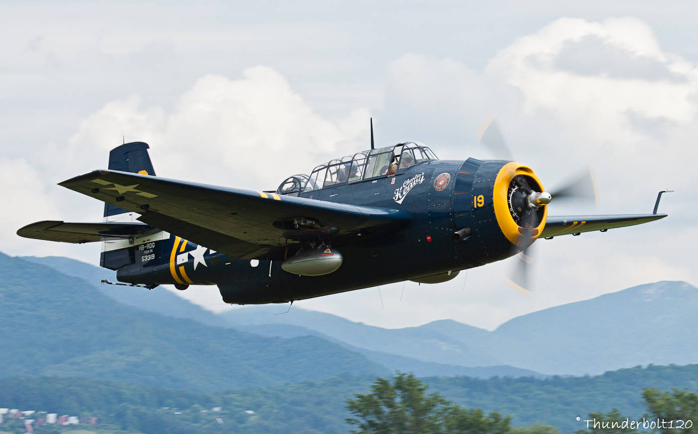 Grumman TBM-3 Avenger HB-RDG