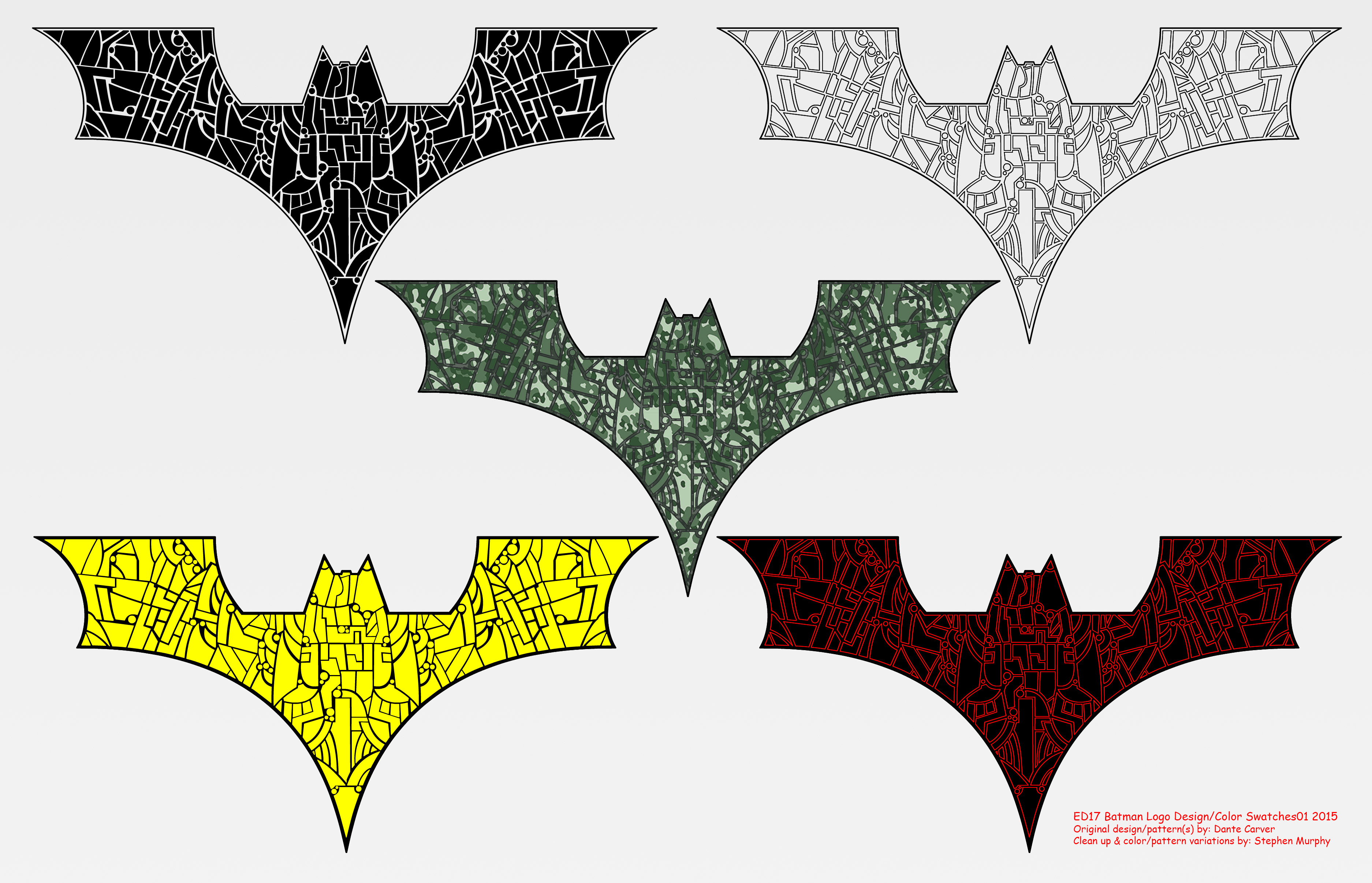 Earth_D17: Batman Logo Layout01 2015 by Wickedlantern80 on DeviantArt