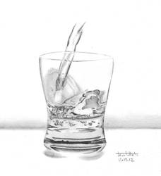 Glass of water