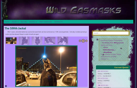 Wild Gasmasks V4: Gallery Pages