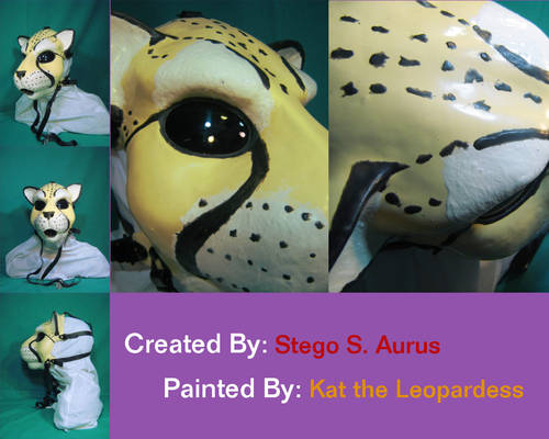 Painted Gas Mask: Kauko Cheetah V1