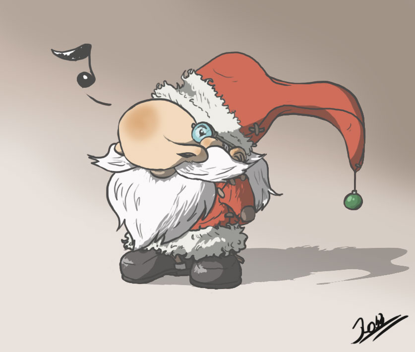 Santa see you...