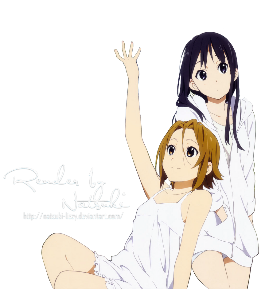 Mio y Ritsu - Render 5 by Natsuki-Lizzy on DeviantArt