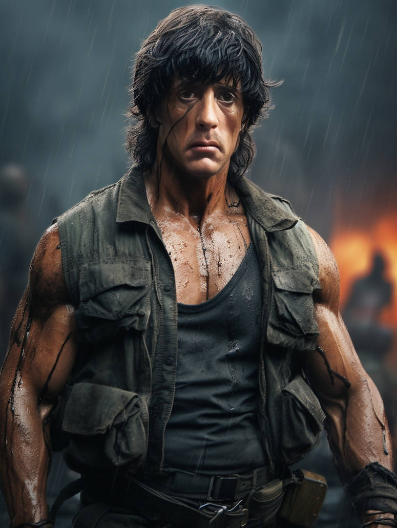 John Rambo Icon John Rambo AI by HellStone65 on DeviantArt