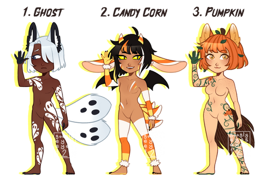 Tekishozen Spooky September Adopt Batch - CLOSED