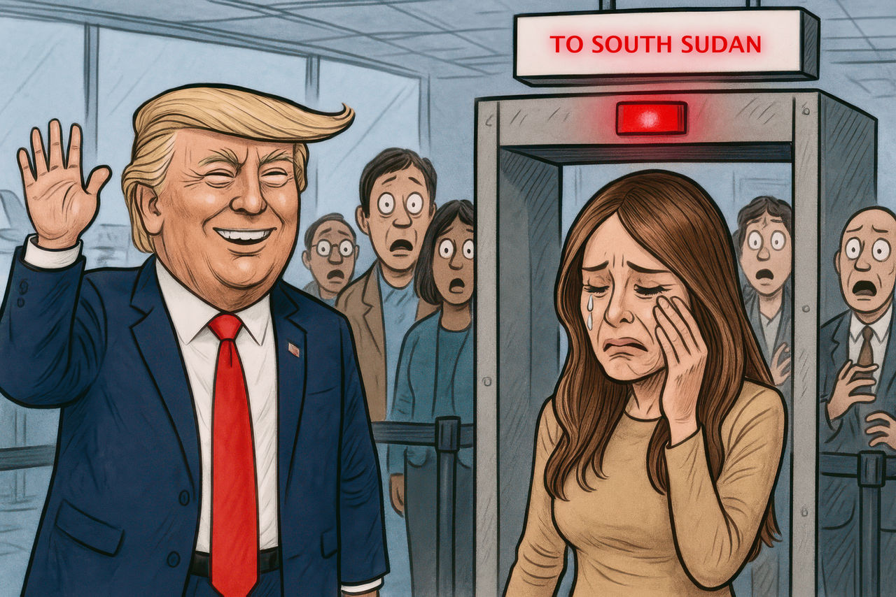 Happy Trip Melania!!