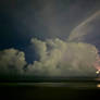 Sunset Lightning