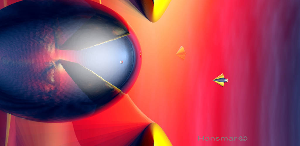 Abstract Space by Hansmar