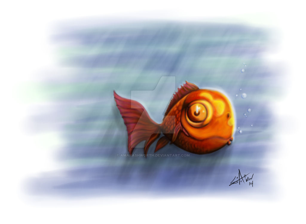 Deviantart 2007 Goldfish GoldfishPaint by amarashworth on DeviantArt