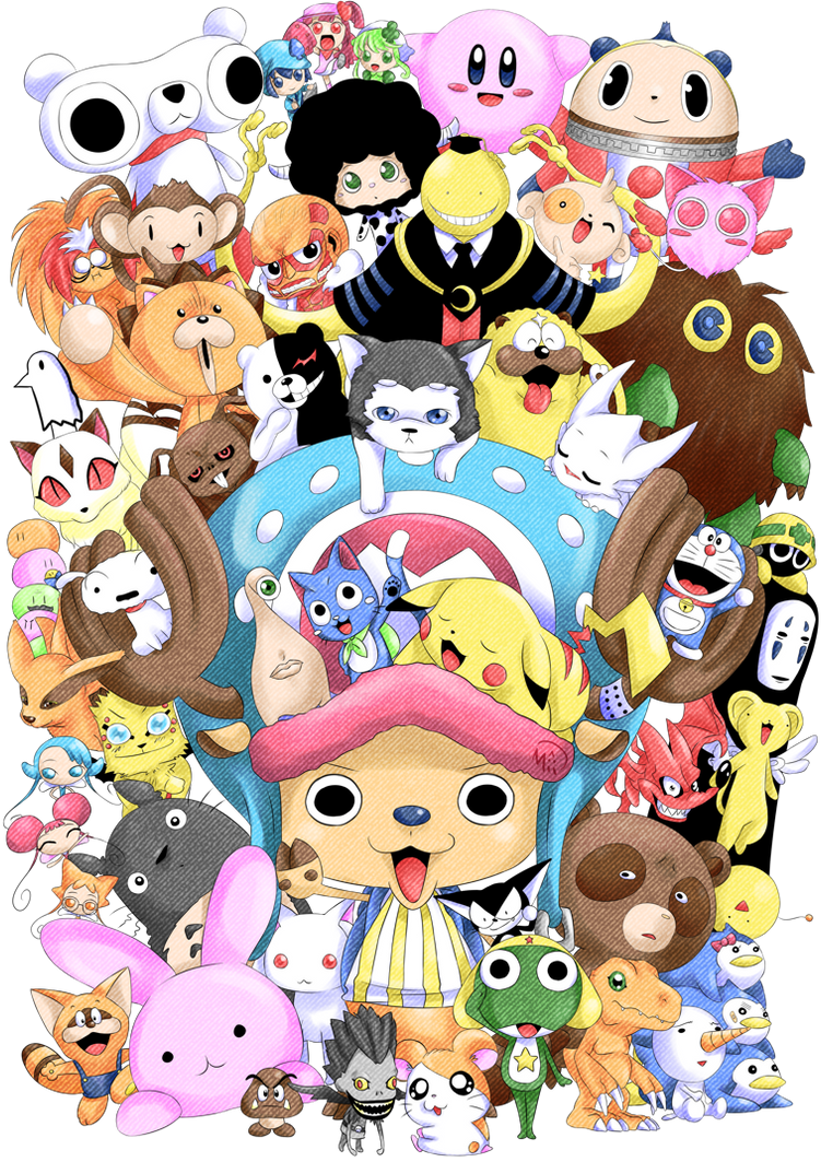 Mascots Army~ by miimiri on DeviantArt