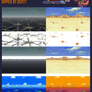 DBZ V.R.V.S. Sprite Backgrounds 1/2