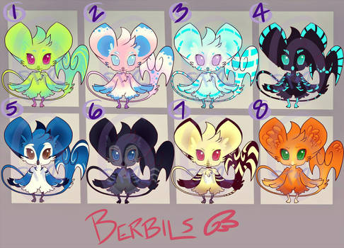 BIRBIL ADOPTABLES 3 of 8 AVAILABLE