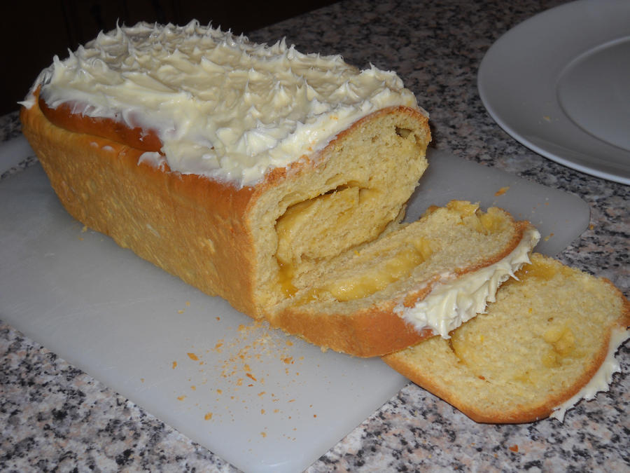 Lemon Brioche Sliced