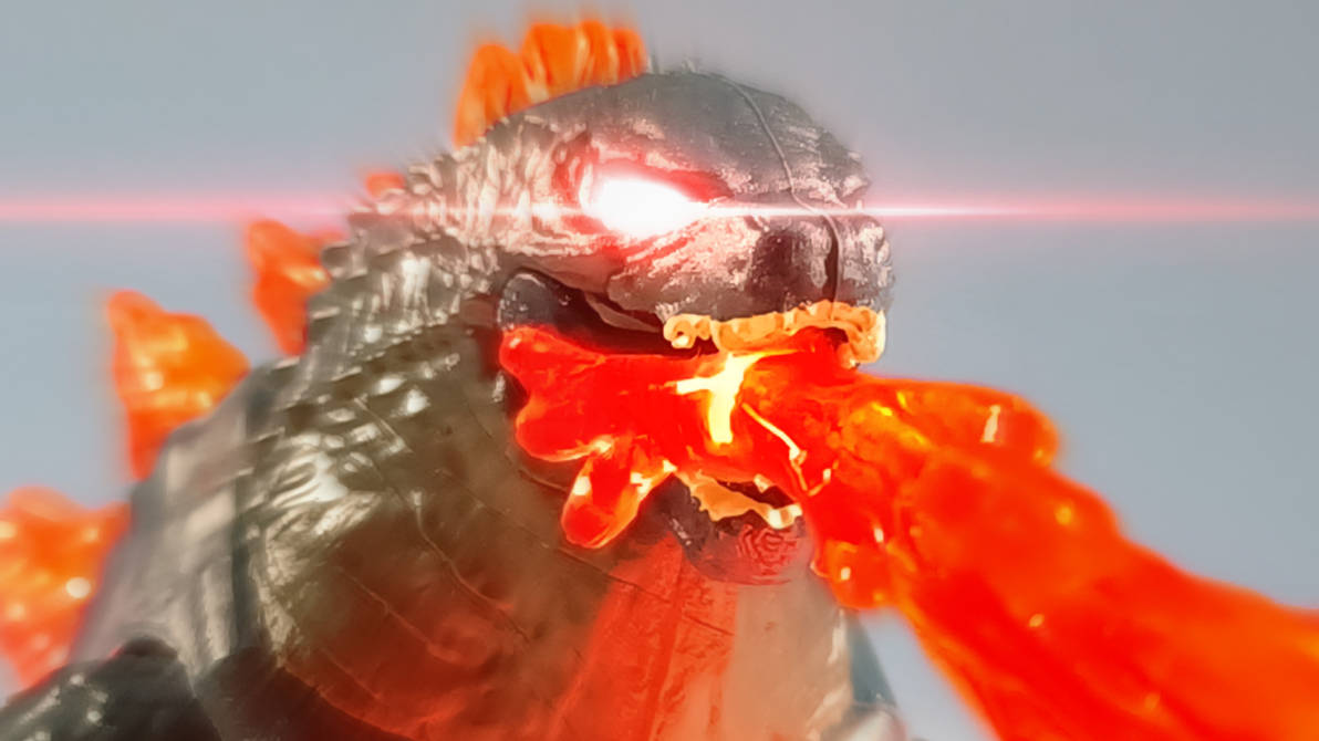 Red Rage Godzilla Godzilla Red Colour