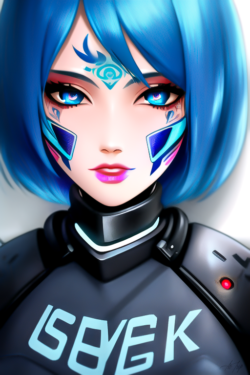 Cyberpunk girl by lXlBaNNeR on DeviantArt