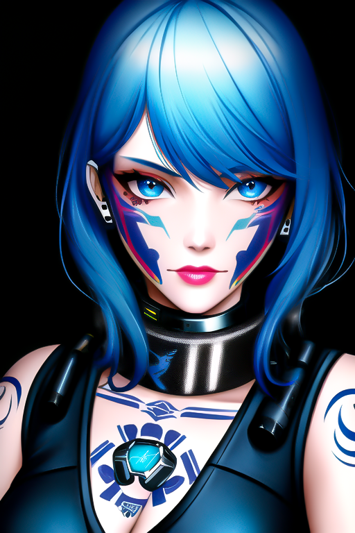 Cyberpunk girl by lXlBaNNeR on DeviantArt