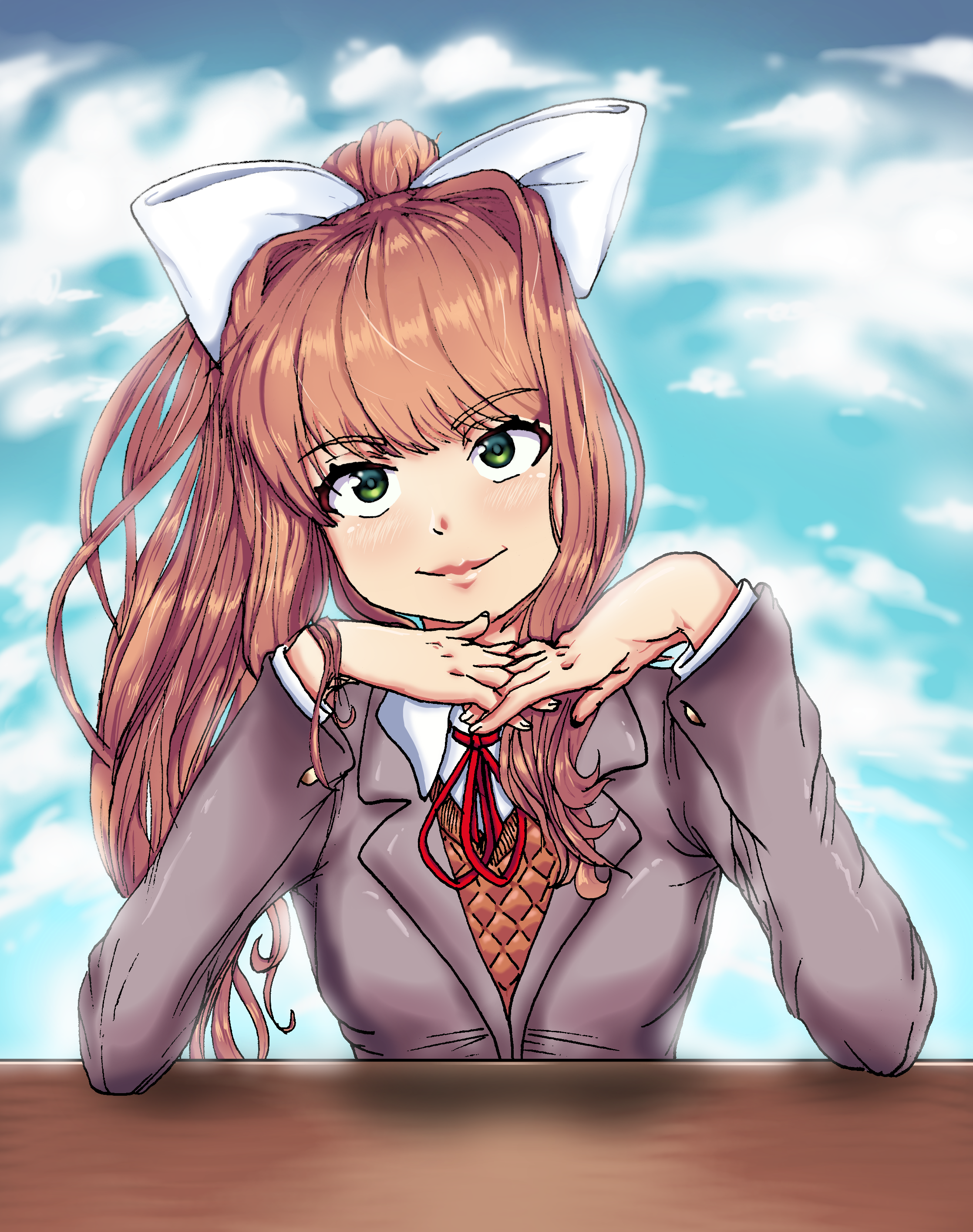 Doki Doki Blue Skies And DDLC Posting