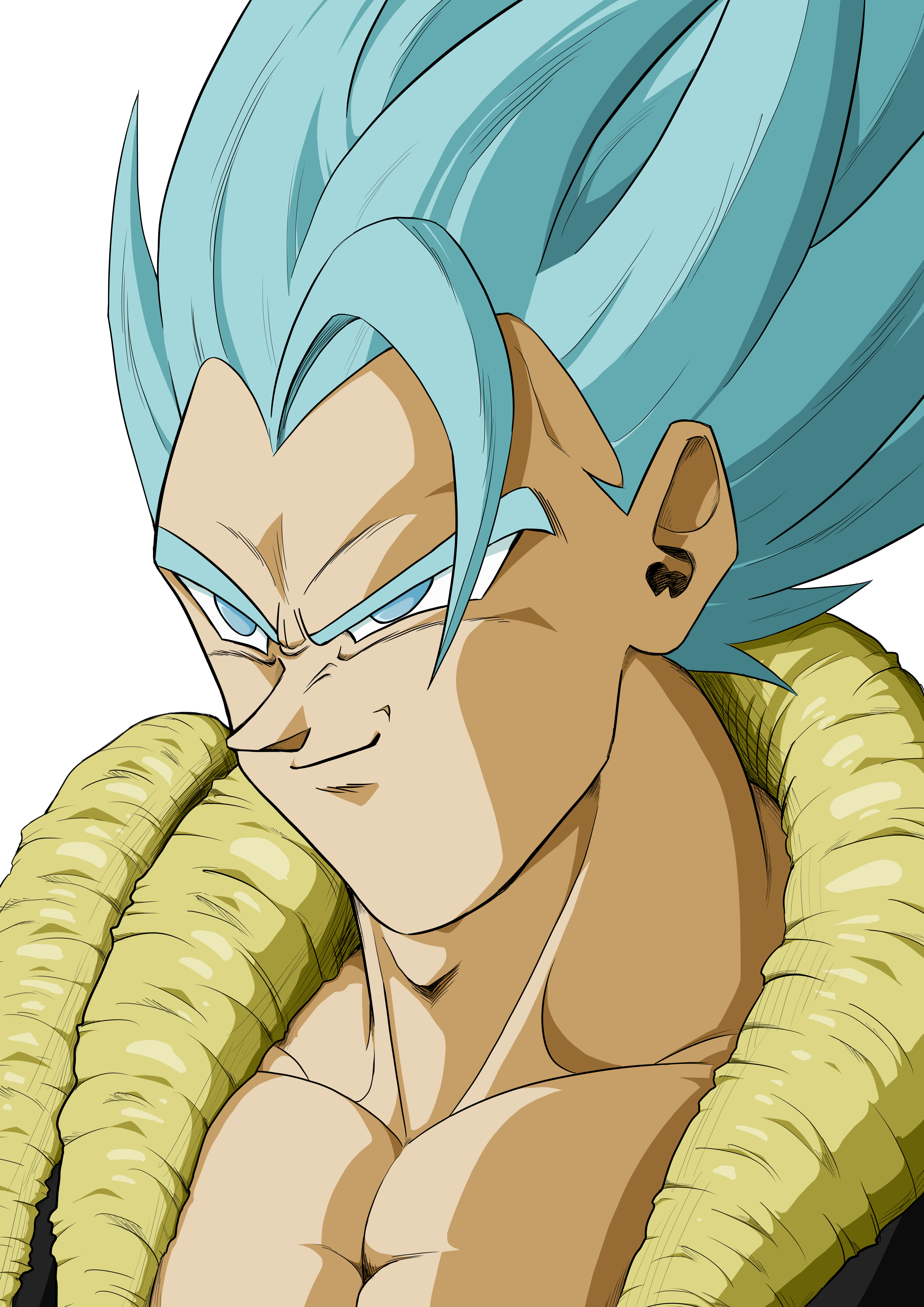 Dragon Ball Art: Learn How to Draw Gogeta Super Saiyan Blue in 2023