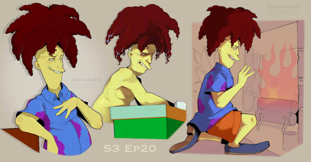 Sideshow Bob Robe Sideshow Bob by ArterSpace on DeviantArt