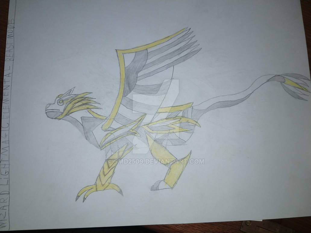 wizard light magic elemental mode beast mode by SMD2509 on DeviantArt