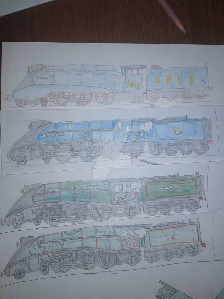 Lner O2 Class Deviantart LNER Class A4 4/6 by SMD2509 on DeviantArt