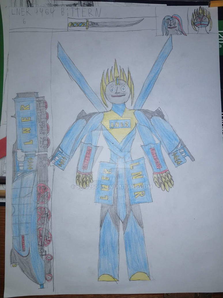 lner class a4 4464 bittern by SMD2509 on DeviantArt