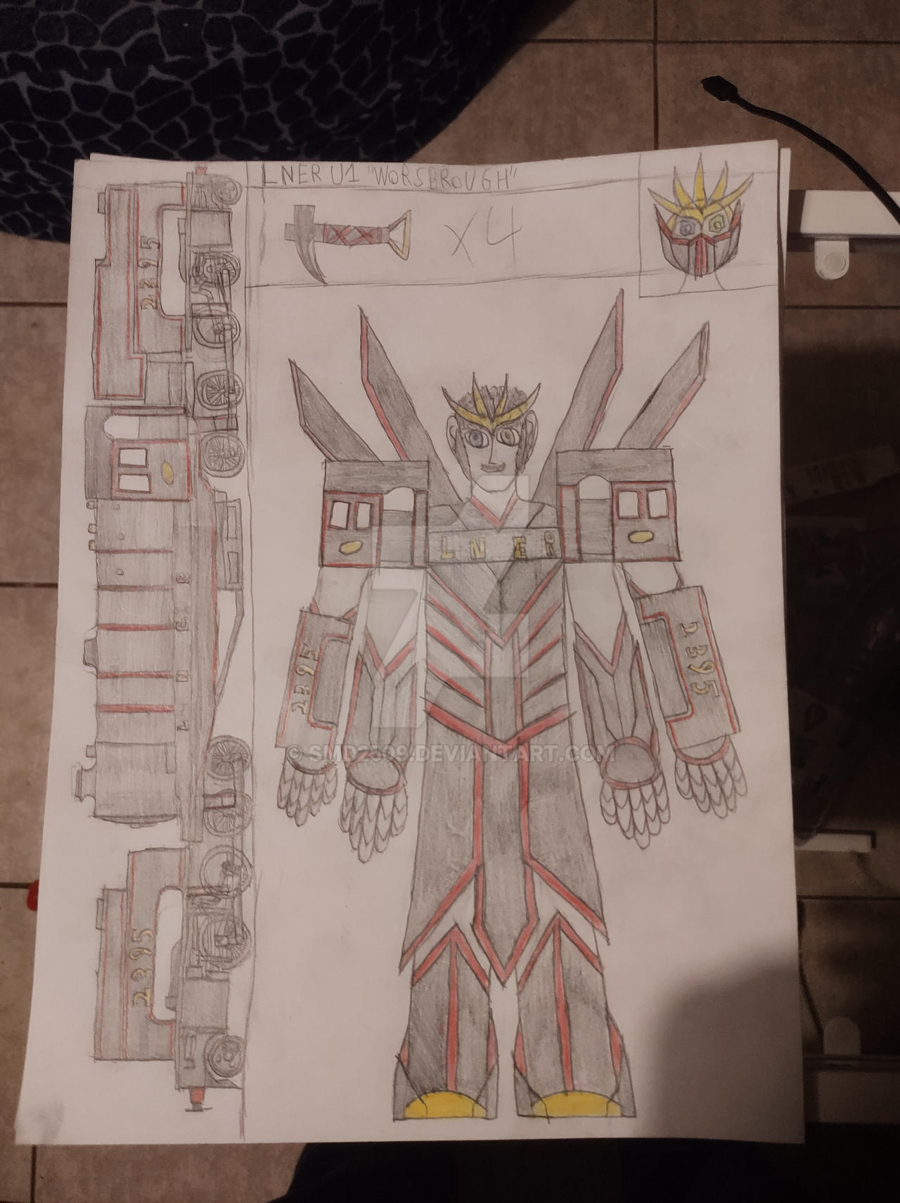 LNER U1 class Worsbrough by SMD2509 on DeviantArt