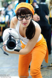 Hipster Chell Cosplay- 02