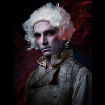 Thomas Sharpe Ghost Makeup/Styling/Edit by KatStier on DeviantArt