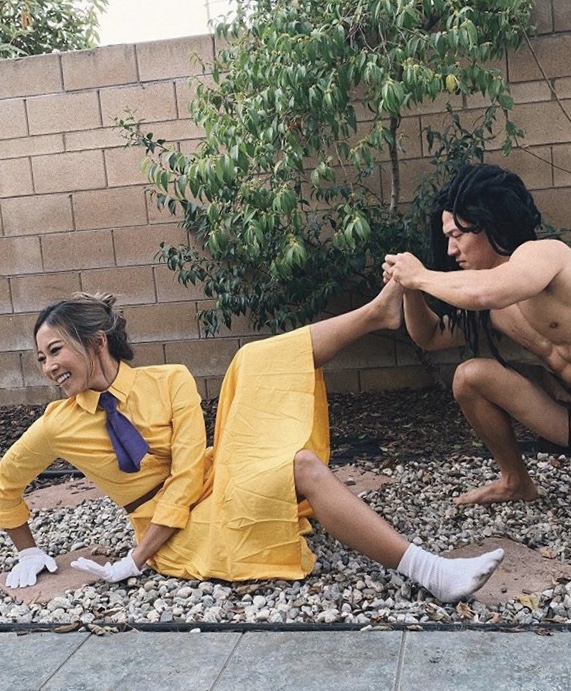 Tarzan tickles Jane IRL 2
