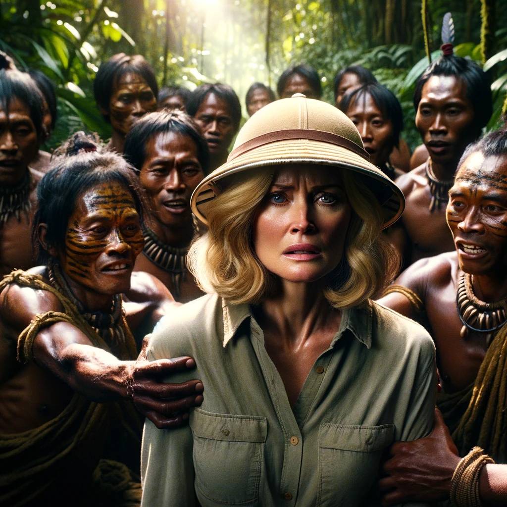 Explorer taken away by tribals
