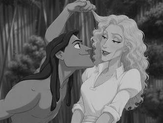 Tarzan meets Book Accurate Jane (Blonde)