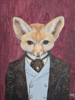Gentleman and Fox by DarkMeW