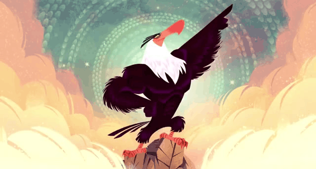 Mighty Eagle GIF (1) by manuztur on DeviantArt