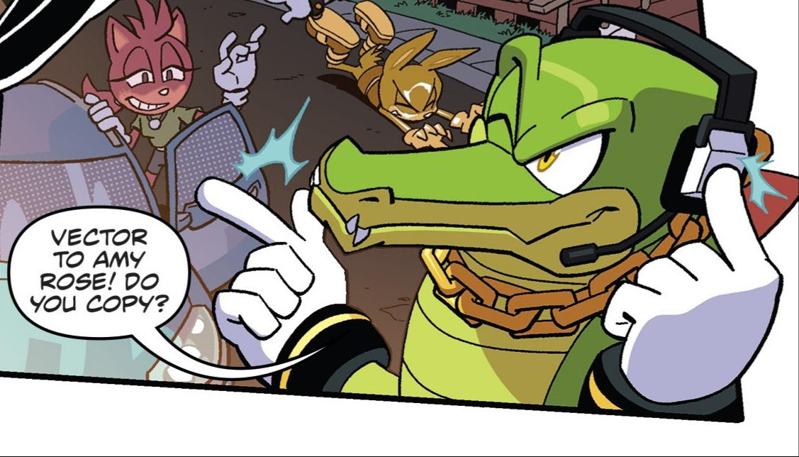Vector the Crocodile (IDW) by manuztur on DeviantArt