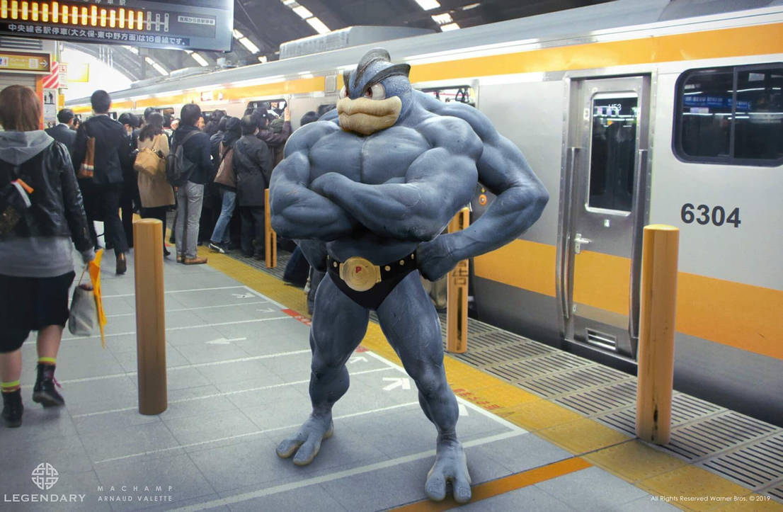 Machamp Concept Art by manuztur on DeviantArt