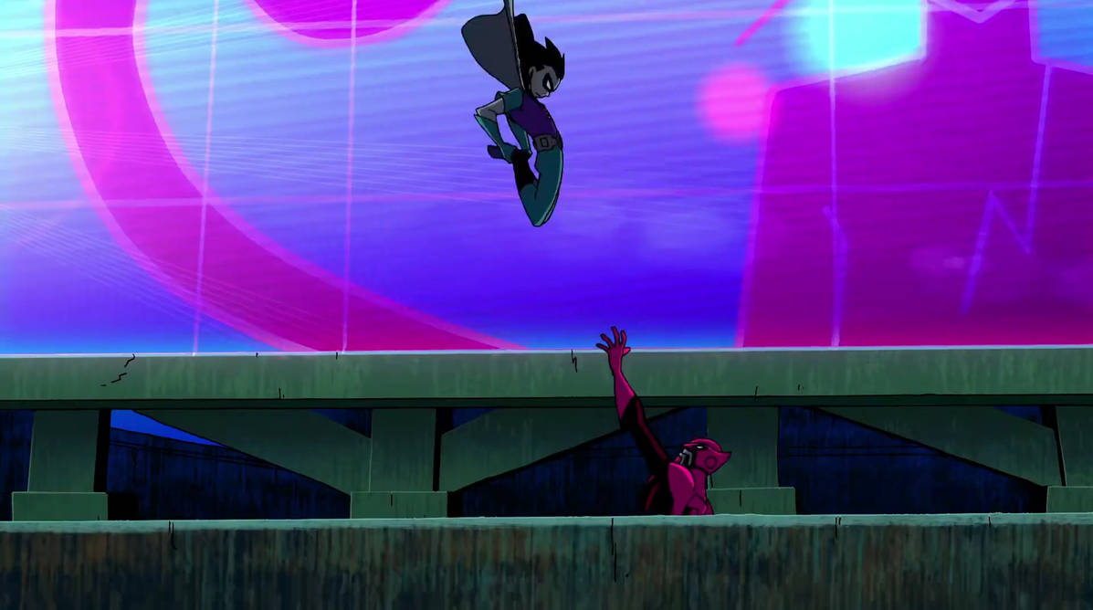 Robin Falling Robin's Knee Drop Screenshot (2) by manuztur on DeviantArt