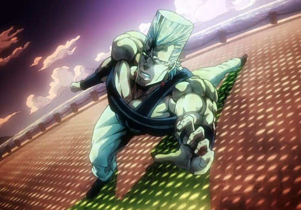 Polnareff's Extreme Pose Screenshot by manuztur on DeviantArt