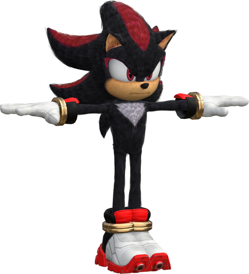 Shadow Chatacter Movie Shadow Model by manuztur on DeviantArt