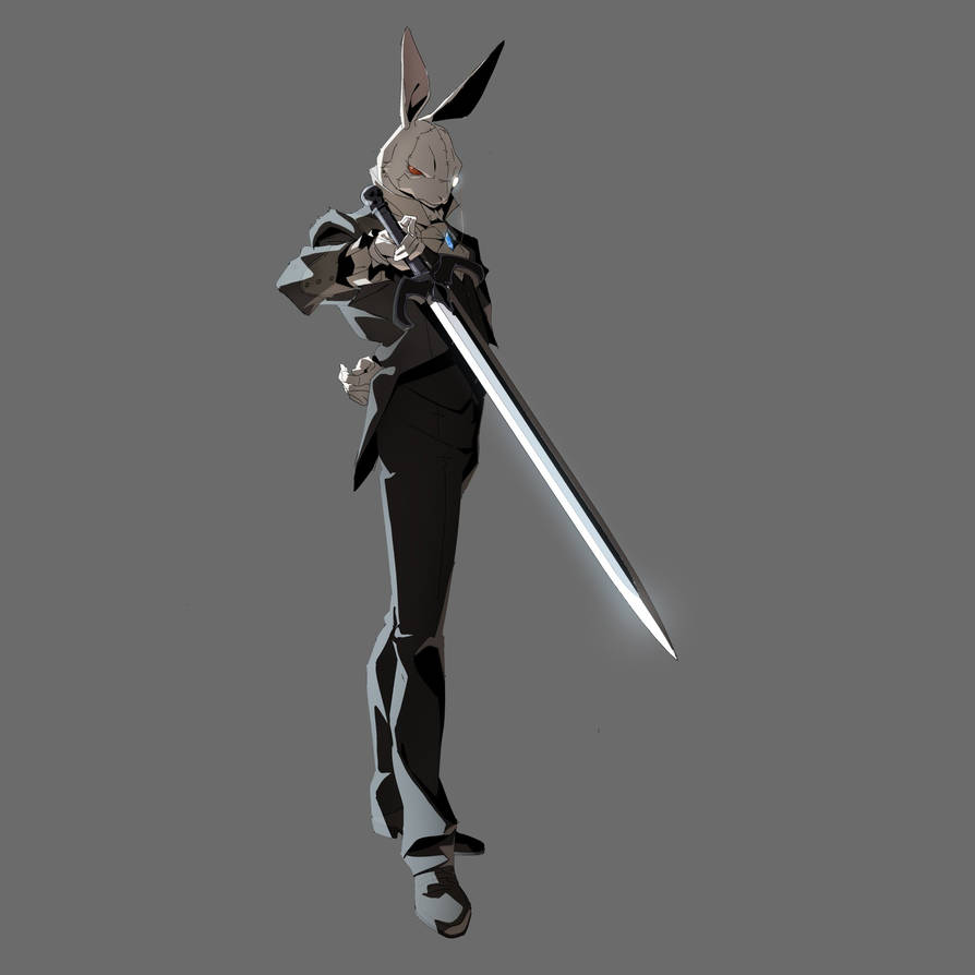 White Rabbit Key Pose Renders (1-3) by manuztur on DeviantArt
